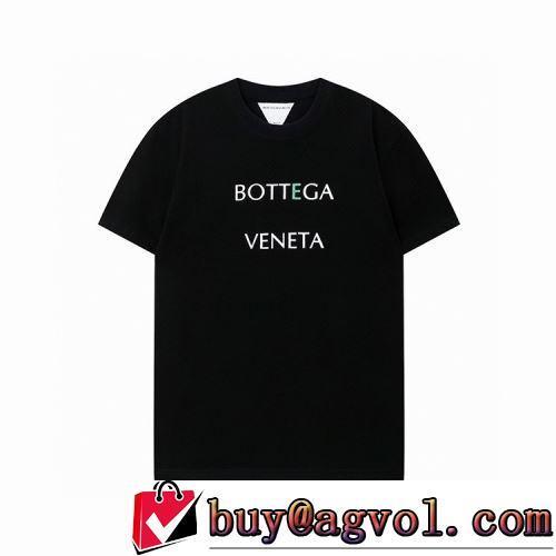 2色可選 2022春夏 最安値に挑戦 半袖Tシャツ ボッテガ ブランドブランド コピー ラウンドネック 柔らかい手触り