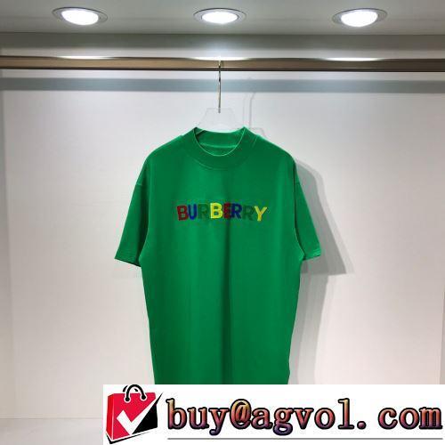 BURBERRYスーパーコピー  半袖Tシャツ 4色可選 2022春夏 肌に馴染みやすい 自分らしいスタイリング ポップ
