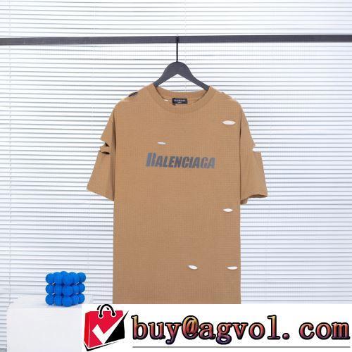 2色可選 偽物ブランド ファション性の高い 2022春夏 半袖Tシャツ シンプル 優しいフィット感