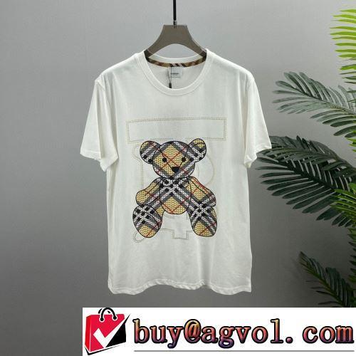 半袖Tシャツ 2色可選 BURBERRY偽物ブランド 2022春夏 スタイリッシュな印象 プリント ラックスした雰囲気