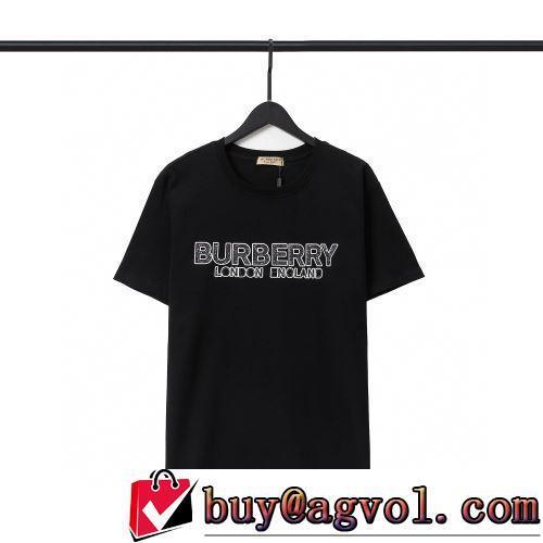 2色可選 半袖Tシャツ 通気性に優れた 人気商品登場 細身のシルエット 2022春夏 バーバリーコピーブランド