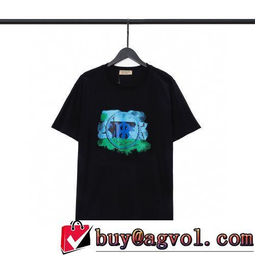 半袖Tシャツ 2022春夏 バーバリースーパーコピー 2色可選 プリント 着心地抜群 バリエーションに富む