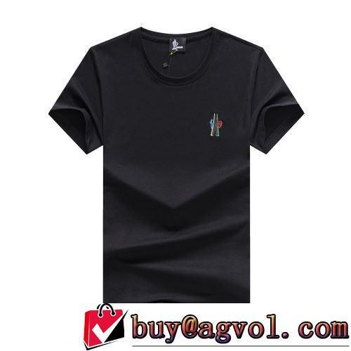 半袖Tシャツ モンクレール偽物ブランド 2色可選 ラックスした雰囲気 耐久性のある 吸汗速乾 2022春夏