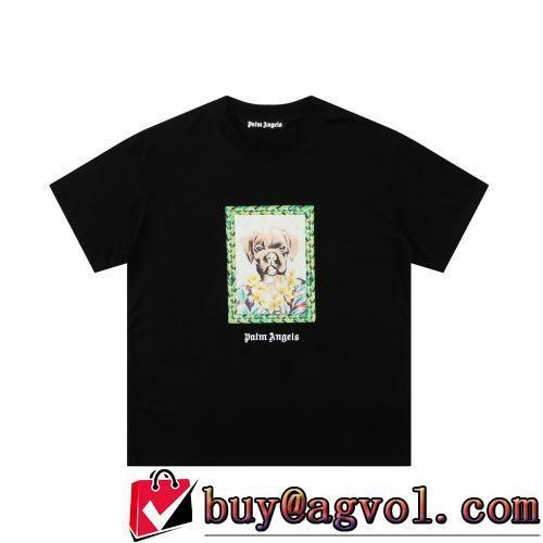プリント パーム エンジェルス スーパーコピー ポップ 半袖Tシャツ カジュアル 2022春夏 収縮性のある