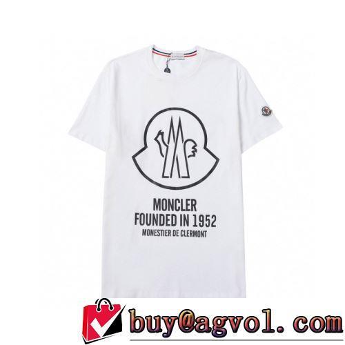 もっとも高い人気を誇る 半袖Tシャツ モンクレールブランド 偽物 通販 2022春夏 2色可選 プリント 肌に馴染みやすい