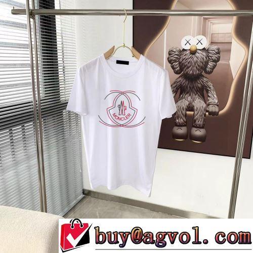 気軽にカジュアルに使える 定番のアイテム 半袖Tシャツ 2022春夏 モンクレールスーパーコピー 激安 吸汗速乾 2色可選