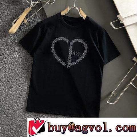 ラックスした雰囲気 半袖Tシャツ 吸汗性に優れ ディオールブランドスーパーコピー 2色可選 高級感ある 2022春夏