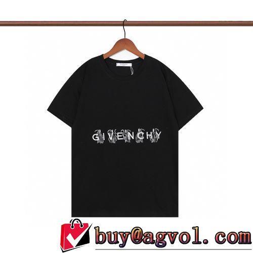 存在感のある 半袖Tシャツ 2022春夏 ジバンシィ偽物ブランド クールビズ 2色可選 ラックスした雰囲気