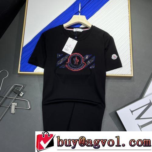 半袖Tシャツ 2022春夏 着心地満点 2色可選 モンクレールコピー ブランド 人気商品登場 しわになりにくい