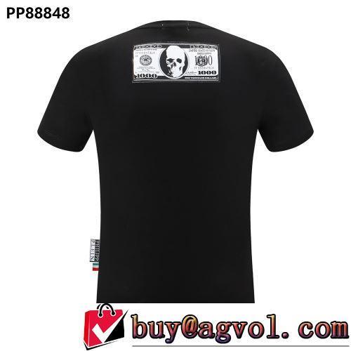 フィリッププレインスーパーコピー カジュアル 半袖Tシャツ 圧倒的な高級感 収縮性のある 2022春夏