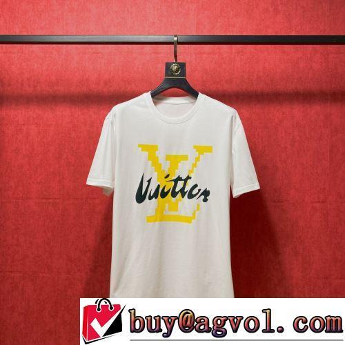 2色可選 優しいフィット感 2022春夏 半袖Tシャツ ルイ ヴィトンブランド 偽物 通販 自分らしいスタイリング 数に限りがある