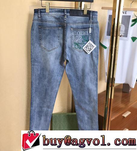 2022春夏 ロエベコピー ブランド 人気メンズデニム お洒落に魅せる デニムパンツ しっかりとしたデニム地