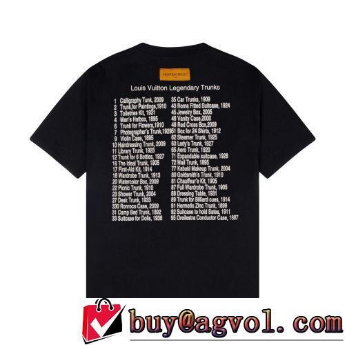 自然な肌触り 半袖Tシャツ しわになりにくい ルイ ヴィトンスーパーコピー 激安 大好評 2022春夏