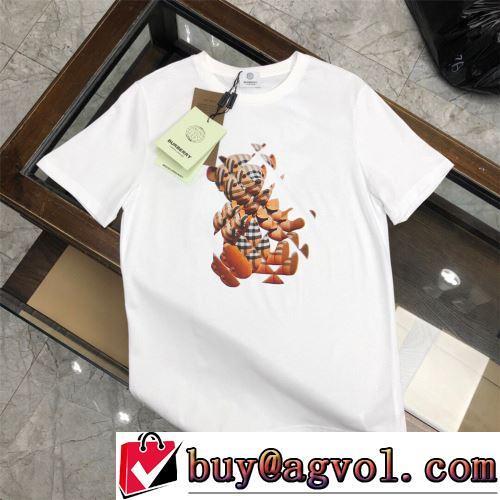 セレブ愛用の超人気商品 2022春夏 BURBERRYスーパーコピー 激安 Tシャツ 3色可選 自分らしいスタイリング 収縮性のある