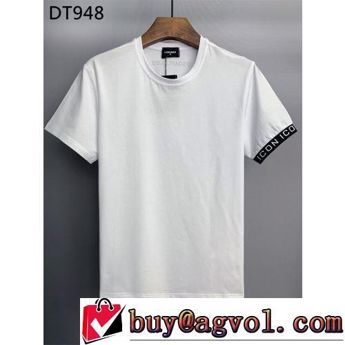 完成度の高い逸品 DSQUARED2ブランドスーパーコピー 2色可選 Tシャツ 2022春夏 シンプル 体の運動機能を助け