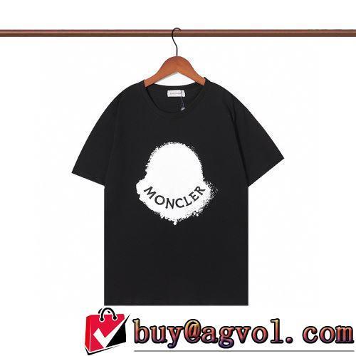 半袖Tシャツ 2022春夏 耐久性に優れ 2色可選 MONCLERブランド 偽物 通販 細身のシルエット