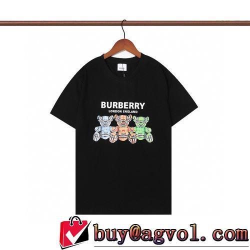 ラックスした雰囲気 2022春夏 カラーラインナップ 2色可選 バーバリーブランド 偽物 通販 半袖Tシャツ