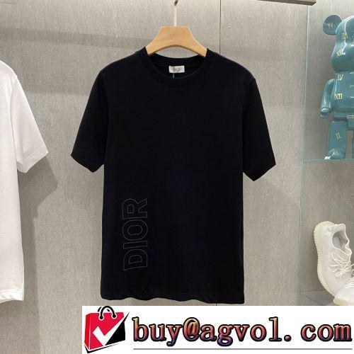 半袖Tシャツ 今買い◎得 2022春夏 3色可選 ディオールコピーブランド 無地 気軽にカジュアルに使える