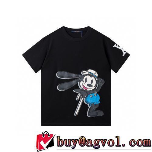 スタイリッシュ 半袖Tシャツ 人気販売中 2色可選 ルイ ヴィトンブランドスーパーコピー 着回し度抜群 2022春夏