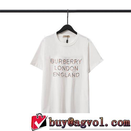 バーバリースーパーコピー 2色可選 デザイン性の高い 数に限りがある 2022春夏 半袖Tシャツ 細身のシルエット