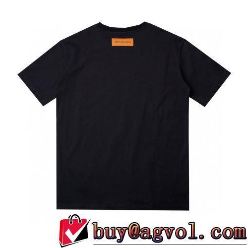 細身のシルエット ルイ ヴィトンコピー 2022春夏 ラウンドネック 半袖Tシャツ 注目のアイテム