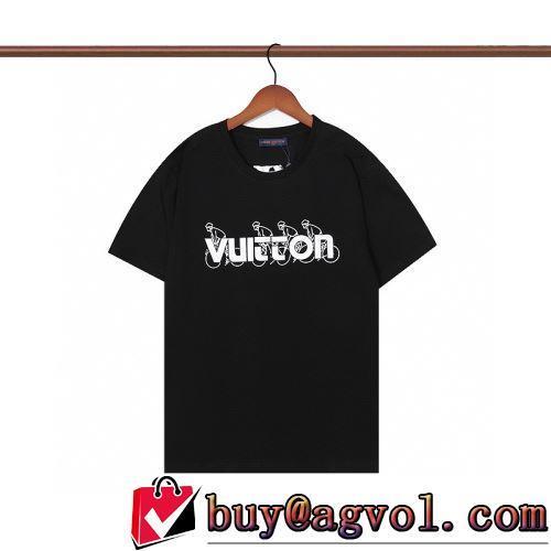 LOUIS VUITTONコピー ブランド 半袖Tシャツ 流通限定モデル 2色可選 気軽にカジュアルに使える 2022春夏