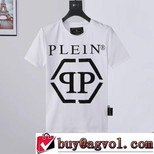 半袖Tシャツ PHILIPP PLEINスーパーコピー 2022春夏 上品に着こなせ 3色可選 タイトフィット
