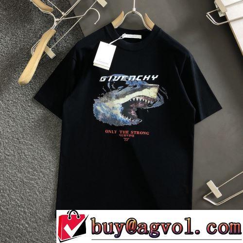 バリエーションに富む 2022春夏 半袖Tシャツ 収縮性のある 2色可選 今話題の最新作 GIVENCHYコピー