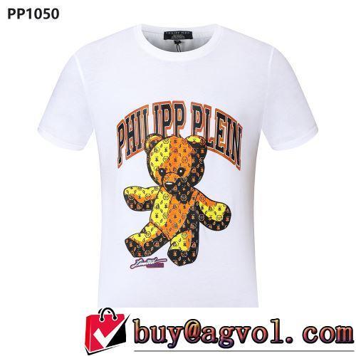 PHILIPP PLEIN偽物ブランド 多色選択可 しわになりにくい 2022春夏 半袖Tシャツ 芸能人に愛用者続出 プリント