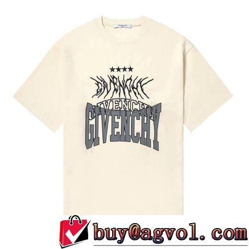 GIVENCHY偽物ブランド 2022春夏 上品に着こなせ 2色可選 半袖Tシャツ 自然な肌触り ラウンドネック
