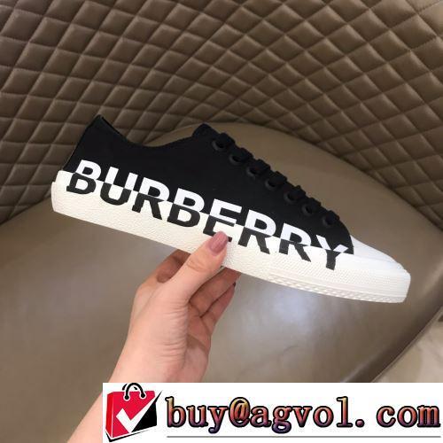 2022新作 BURBERRYブランド 偽物 通販 2色可選 綺麗に決まるフォルム！ローヒール リゾートスタイル 大人の雰囲気抜群