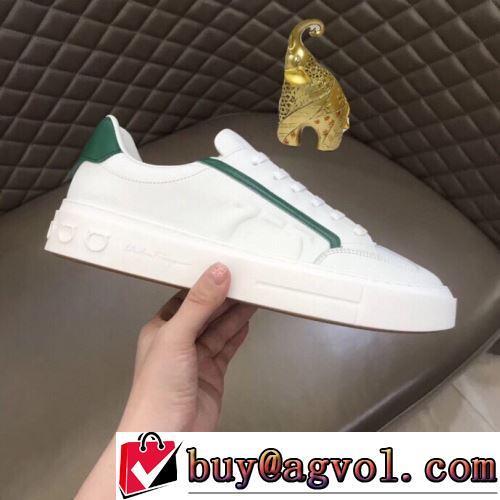 2022新作 豊富なサイズ フルグレインレザー FERRAGAMOブランド 偽物 通販 軽量で疲れにくい 4色可選 カジュアルシューズ