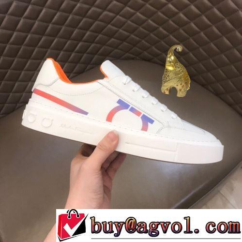 FERRAGAMO偽物ブランド ローヒール 2022新作 抗菌・防臭加工 豊富なサイズ 2色可選