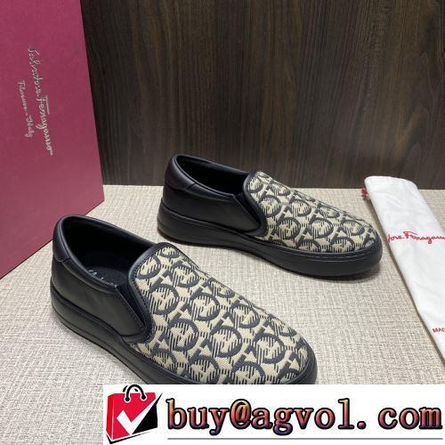 スリップオン 脱ぎ履きしやすい/着脱しやすい 2色可選 2022新作 超目玉 FERRAGAMOブランドコピー