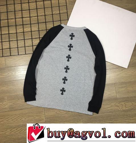 2022新作 デザイン性の高い モデル大絶賛♪ 長袖Tシャツ クロムハーツスーパーコピー 激安 優しいフィット感