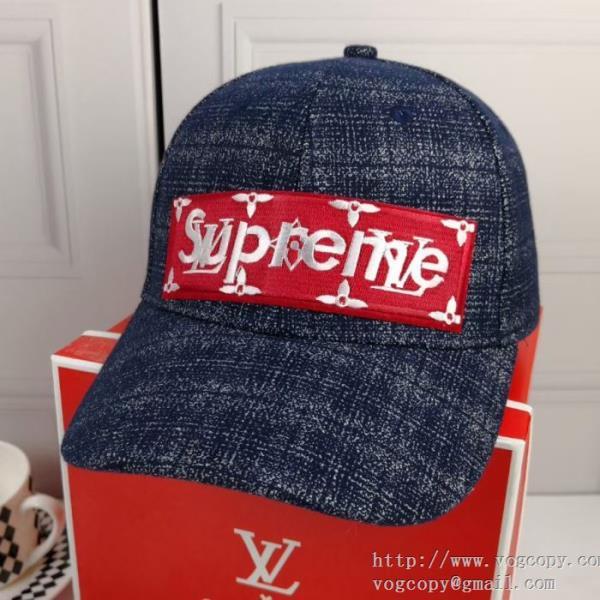 2018年最注目のサイズ調節可能最高ランクのSUPREMEシュプリームコピーキャップボックスロゴ付き帽子