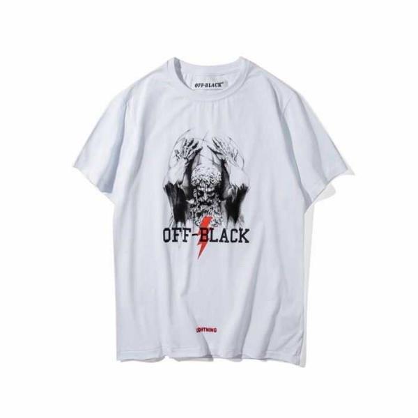 高級感漂うOFF-WHITEオフホワイト偽物ｔシャツクルーネック半袖Tシャツ上質な質感!スポーツトップス