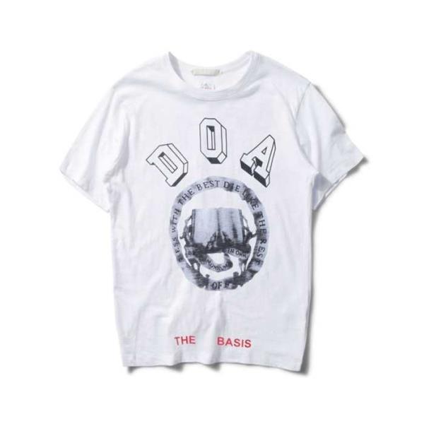 2018NEW!!限定販売モデルオフホワイトスーパーコピーメンズクルーネック半袖TシャツOFF-WHITEトップス