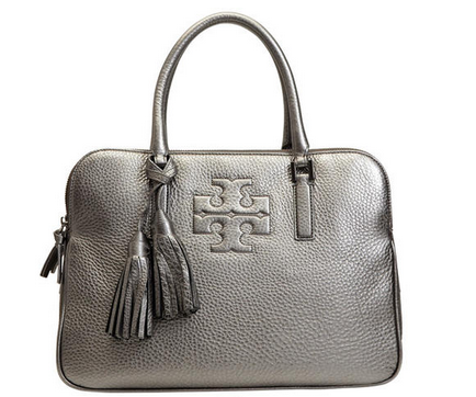 2016最新作★TORY BURCH トリーバーチ トート ガンメタル レザー