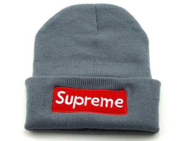 伸縮性があるSUPREMEコピー通販シュプリームのニット帽子ボックスロゴ付き冬限定販売のニットキャップ