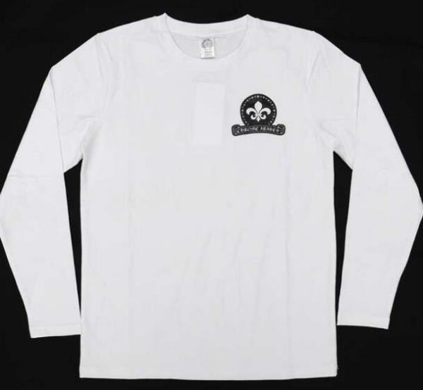 大人気　CHROME HEARTS クロムハーツ　高い耐久性がある長袖 Tシャツ 2色可選 .　