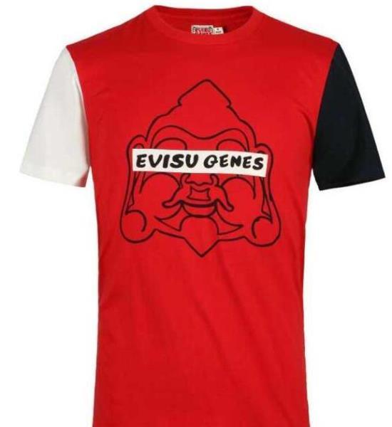 最適なサイズ感　エヴィス 通販　.高品質の半袖 Tシャツ 2色可選.