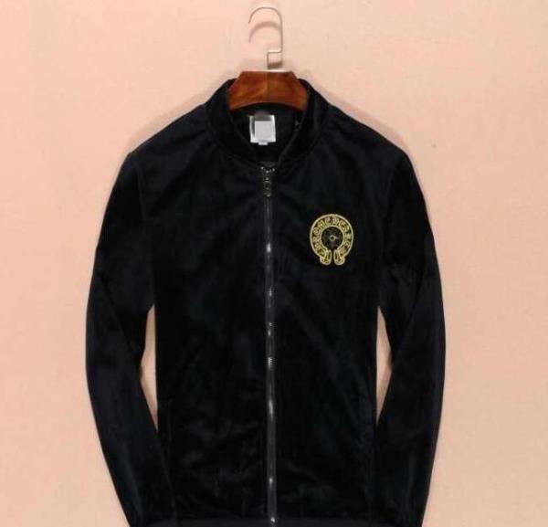 スタイリッシュなCHROME HEARTS クロムハーツ　人気販売セットアップ上下 ベロア.