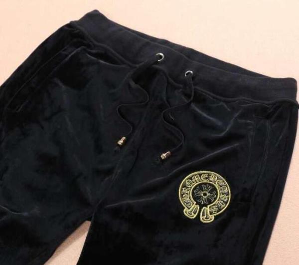 スタイリッシュなCHROME HEARTS クロムハーツ　人気販売セットアップ上下 ベロア.
