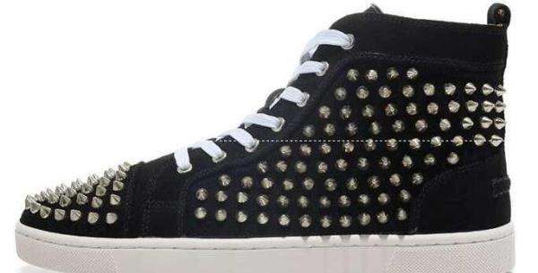 低価格 Christian Louboutinクリスチャンルブタン 高級感溢れるスニーカー 2色可選 ハイカット.