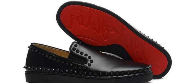 上品な印象Christian Louboutinクリスチャンルブタン　抜群の履き心地ビジネスシューズ.