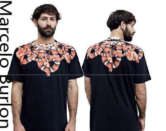 驚きの破格値新品 Marcelo Burlon マルセロバーロンコピー　 毎日大活躍 半袖 Tシャツ.