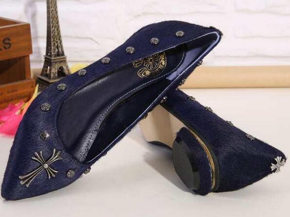 2017春夏CHROME HEARTS クロムハーツ　シューズ通販 安い 美フォルムのモデル