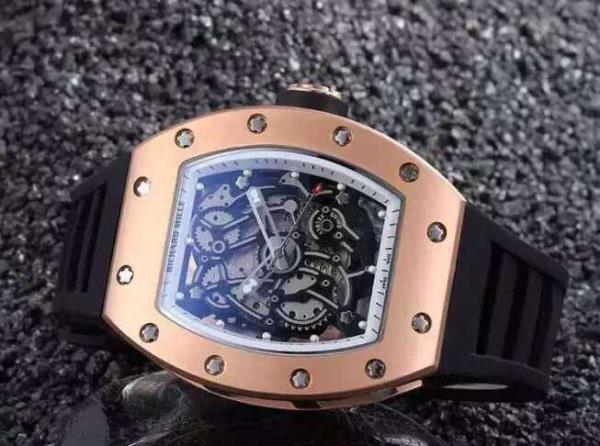 防水性を備えるリシャールミル RICHARD MILLE　透かし彫りメンズ腕時計ランキング3色可選