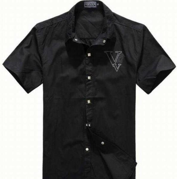 読者モデルのVERSACE 　ヴェルサーチ　美シルエット　シャツメンズファッション